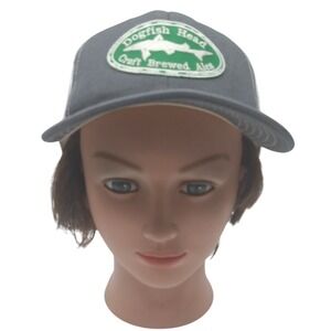 Dogfish Head Craft‎ Brewed Ales Gray Trucker Hat Baseball Cap